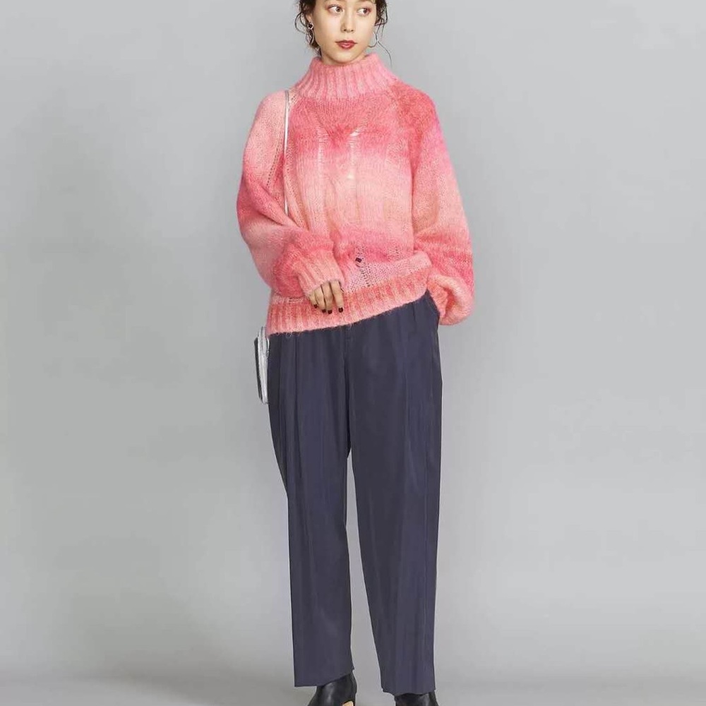 Les Tricots de Lea pink Mohair Sweater/Jumper